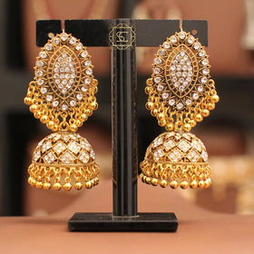 Golden Reshine Jhumki