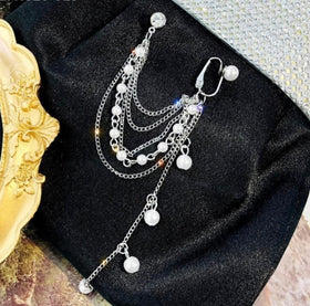 Pearl Layer Earcuf 1 Pcs - 0