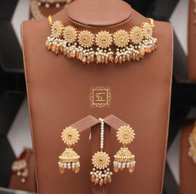 Golden Choker Set
