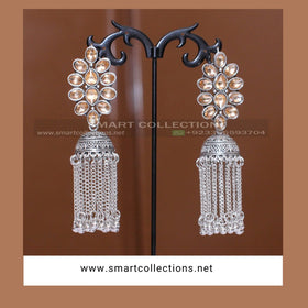 Leaf Tassel Jhumki