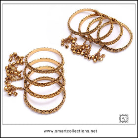 4 Pcs Jhumki Bangles
