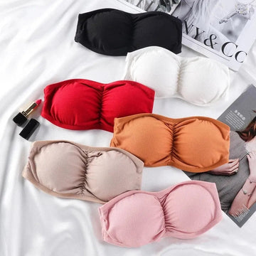 Women's Strapless Wireless  Paded Push-Up Bra - 0