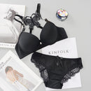 Women's Padded Butterfly Style Bra Set-3