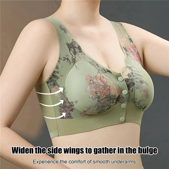 Front Open Comfort Push-Up Anti-Sagging Everyday Bra