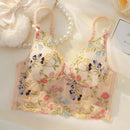 Lace Embroidery  Romantic Floral Push-Up-7