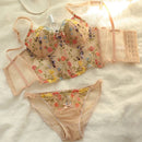 Lace Embroidery  Romantic Floral Push-Up-1