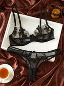 Botanical Lace Embroidery Transparent Set-11