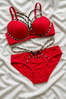 Wild Glam Leopard Print Lingerie Set-1