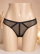 Front Cross Strips Padded Wired Panty-1