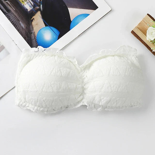 Ladies imported Strapless Crocodile Style Bra With BACK Hook