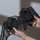 Half Cup Net See Through Bra & Panty Set-6