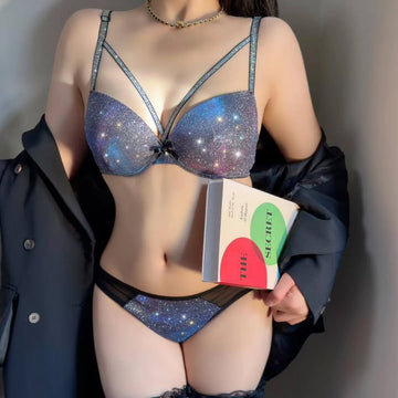 GlitterGlow sparkling  Lingerie Set