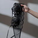 Half Cup Net See Through Bra & Panty Set-9