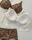 Ultra Stretch Leopard Pattern Intimate Set-9