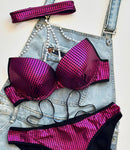 Luxury Rhinestone Crystal Bra & Panty Set-9