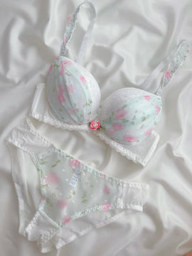 Sweet Flower Floral Comfort Pushup Set - 0