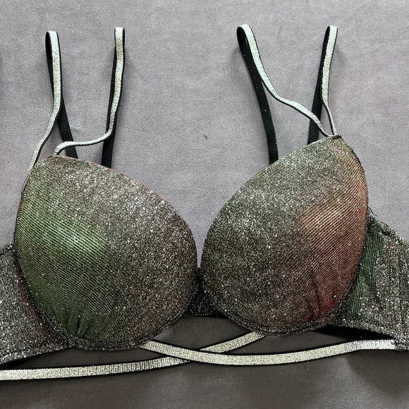 GlitterGlow sparkling  Lingerie Set