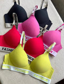 Ultra-Comfort Fashion Strap Padded Bra & Panty Set-4