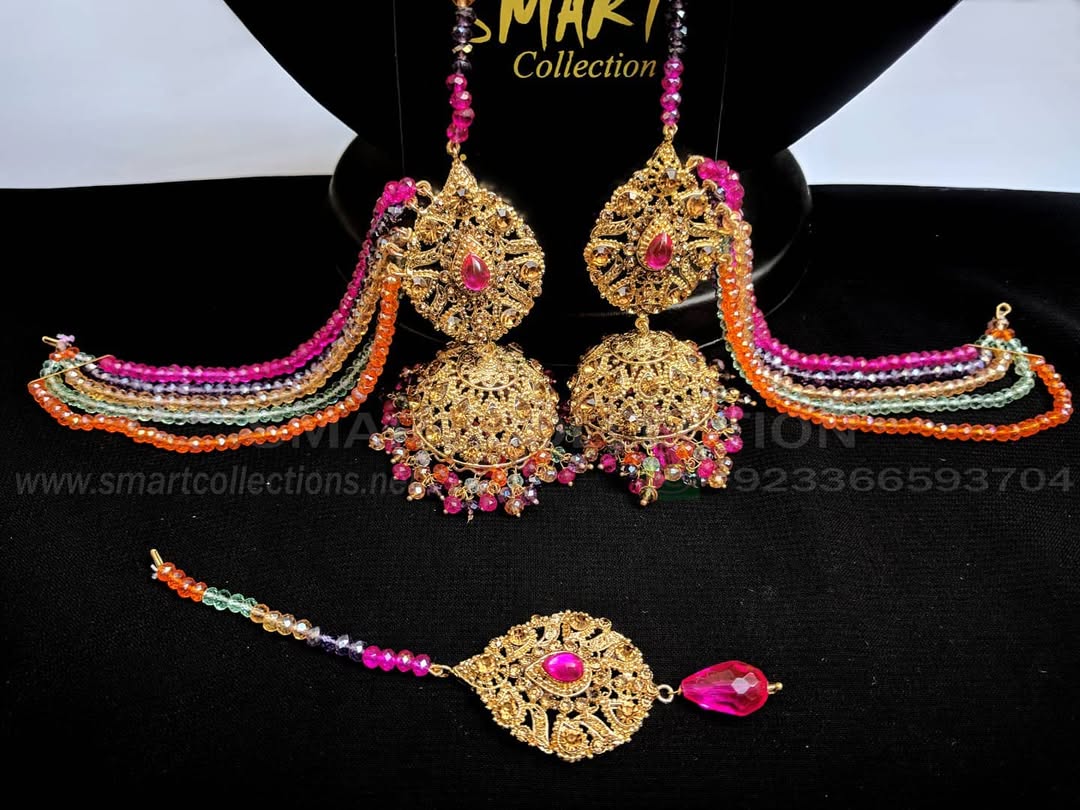 Multi Sahra Jhumki Earrings