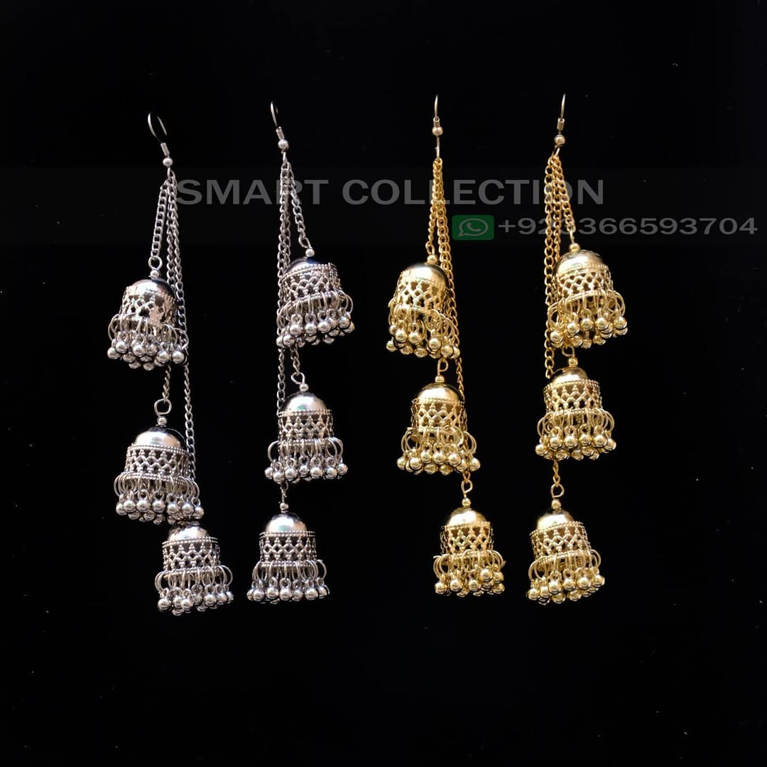 3 Layer Metal Jhumki