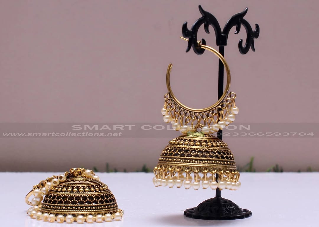 Golden Bali Jhumki