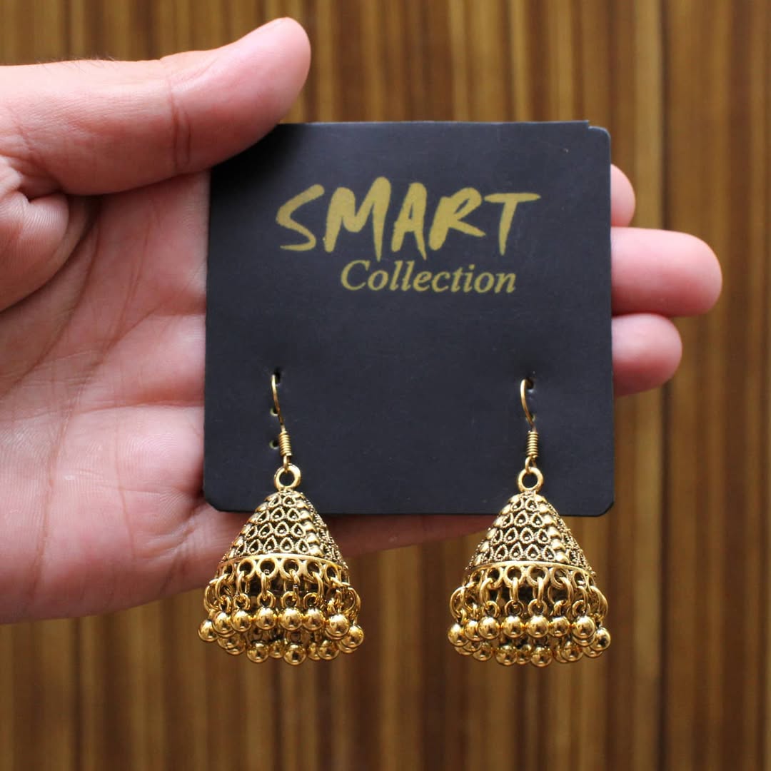 Golden Small Jhumki