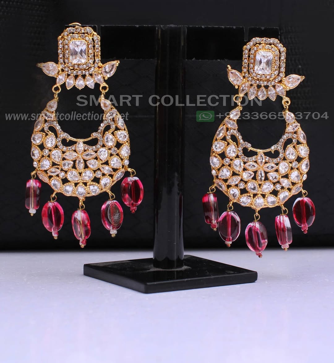 Zircon Statement Earrings