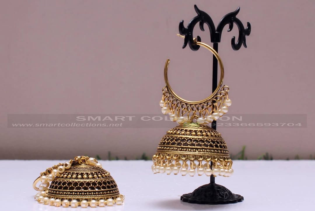 Golden Bali Jhumki