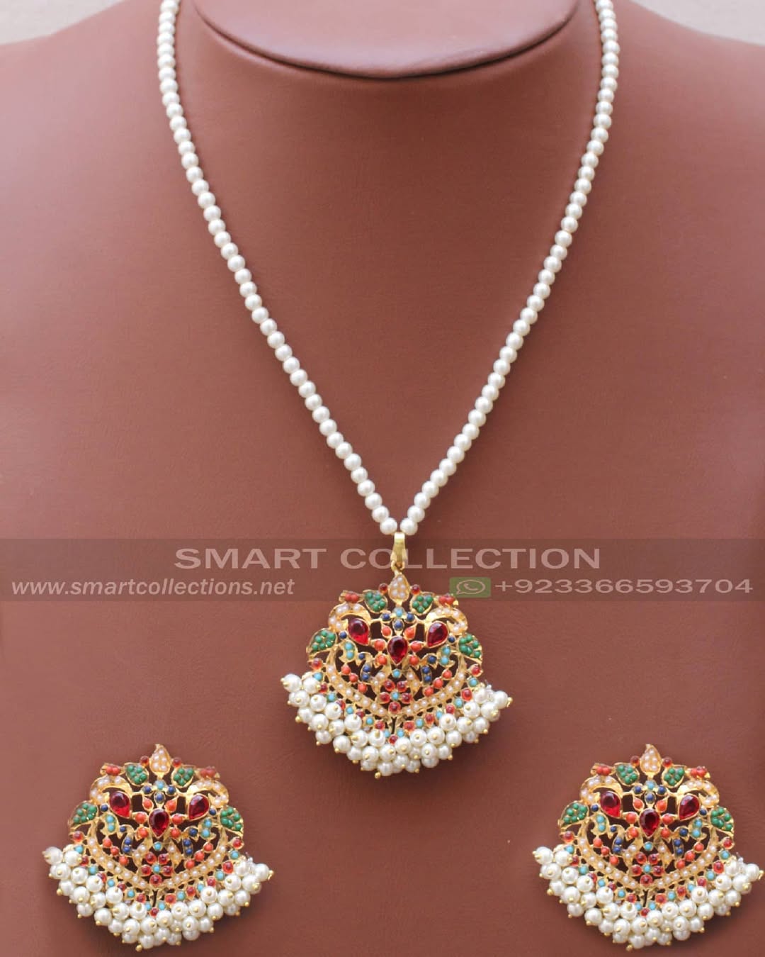 Kajra Locket Set