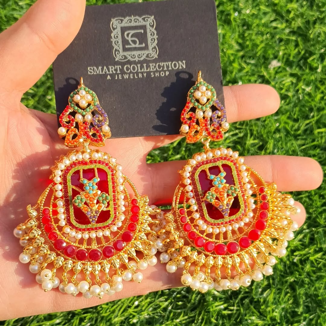 Dilkash Stone Earrings