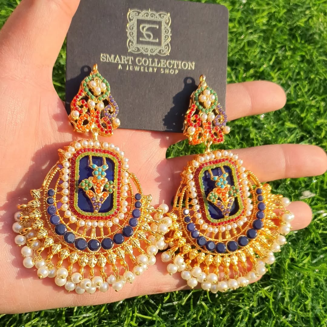 Dilkash Stone Earrings