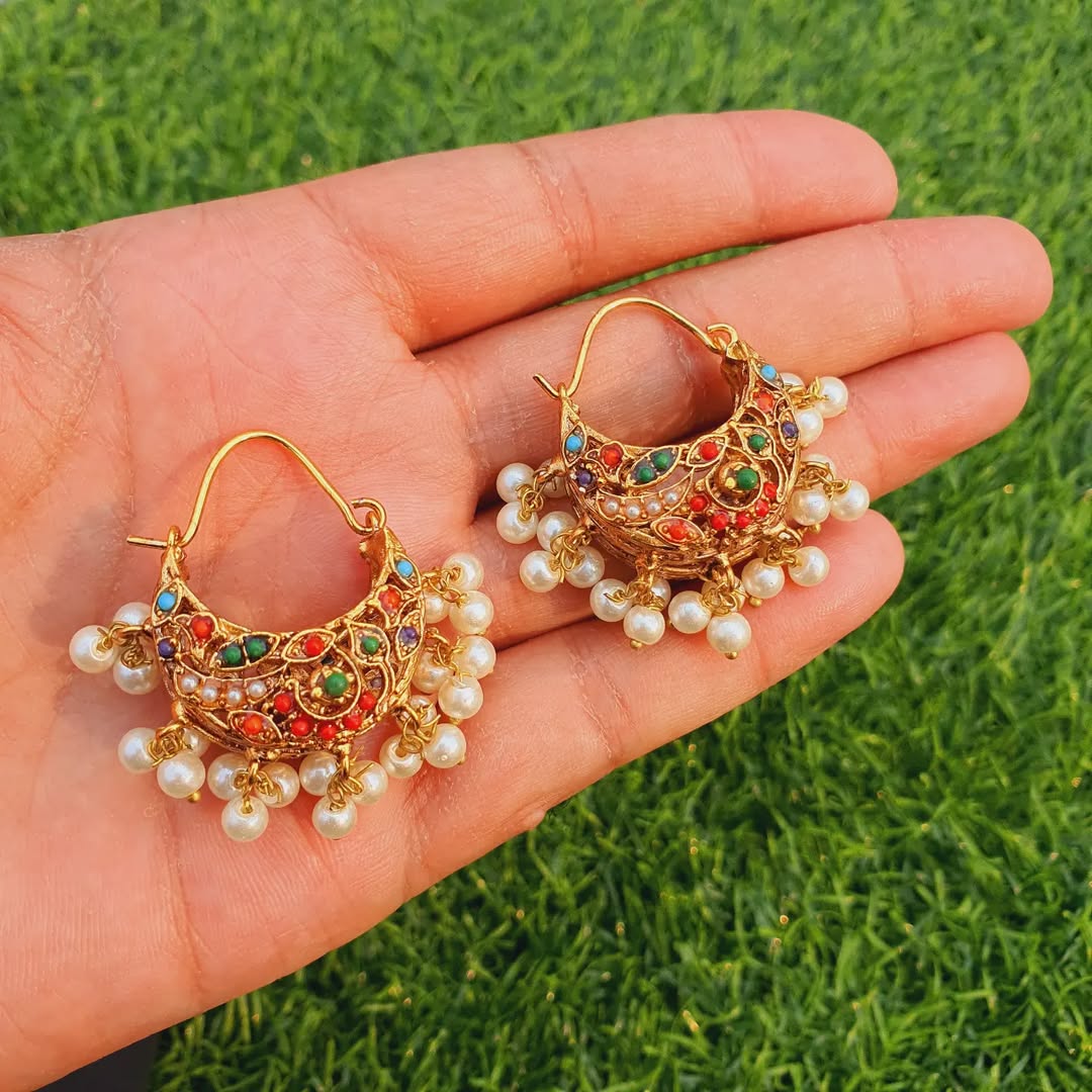 Double Side Bali Earrings