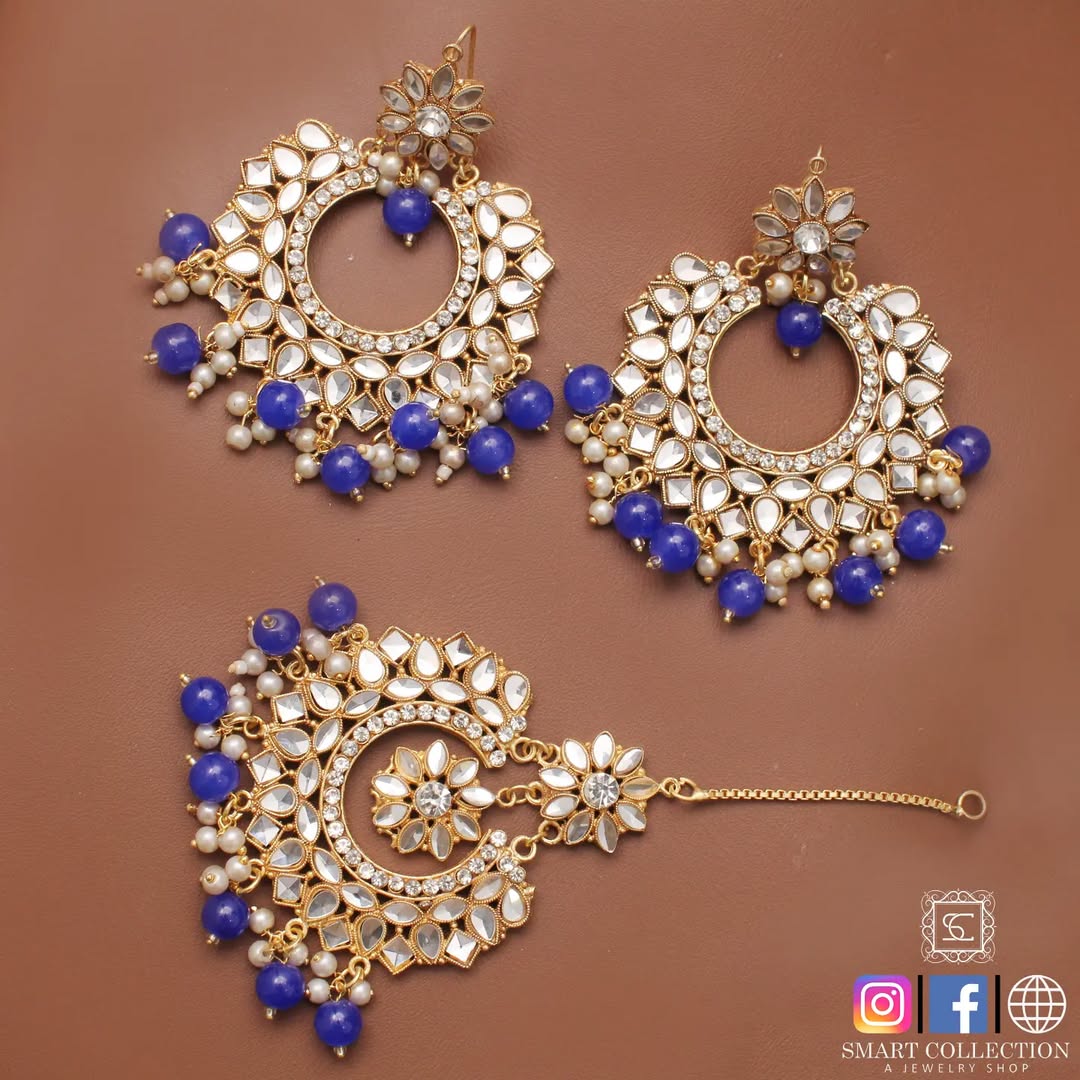 Mirror Earrings Teeka