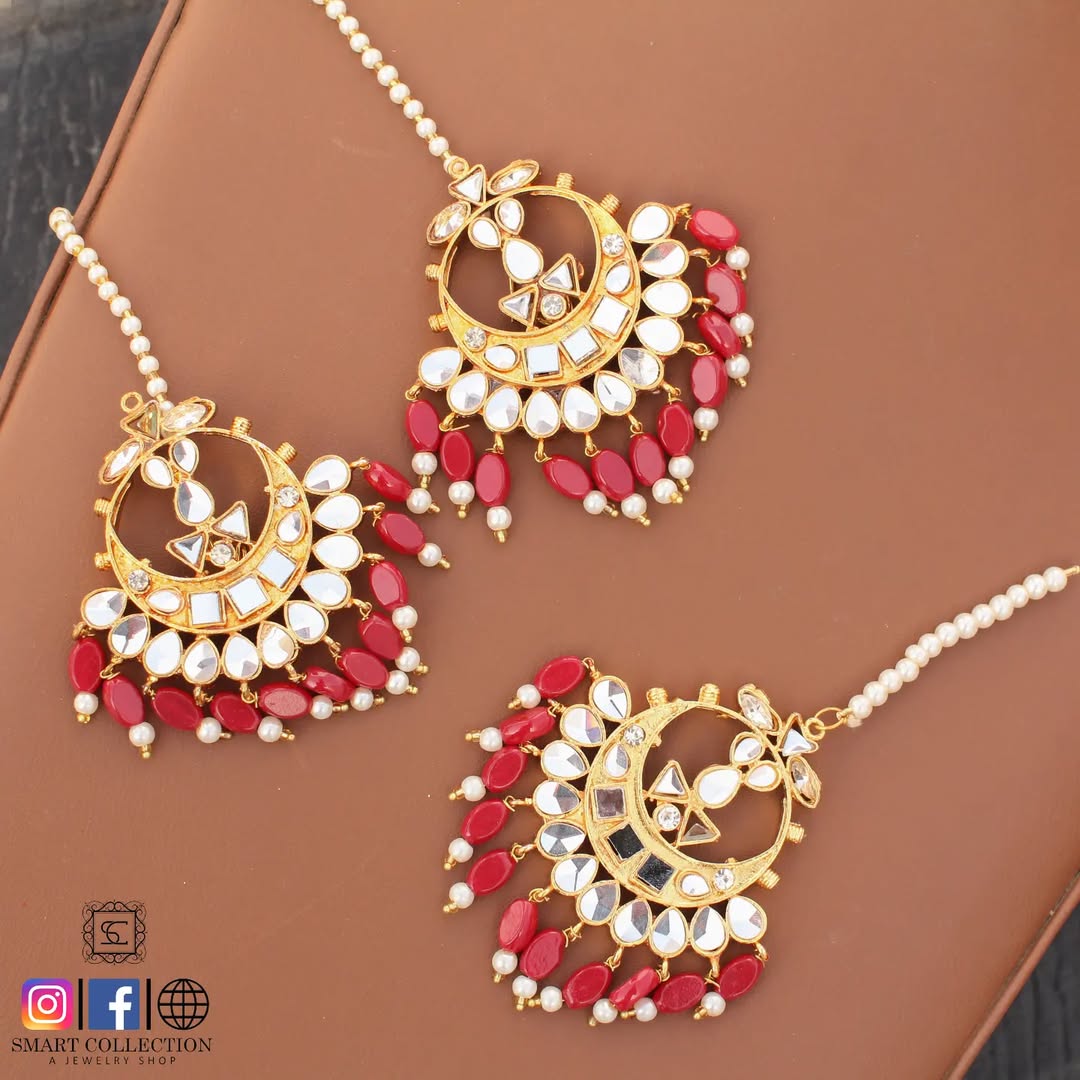 Chand Bali Earring Teeka