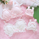 Comfortable Cute Little White Rabbit Lolita Soft Cotton Bra & Panty Set-6