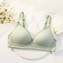 Soft Padded Check Wireless T-Shirt Bra-8