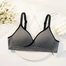 Soft Padded Check Wireless T-Shirt Bra-7