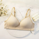 Soft Padded Check Wireless T-Shirt Bra-4