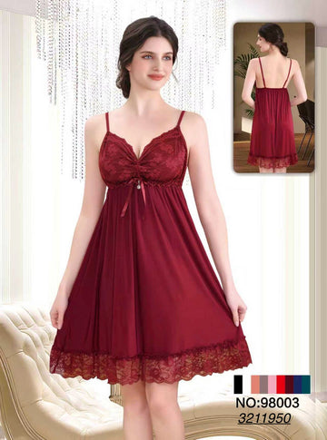 Comfortable Lace Nightdress
