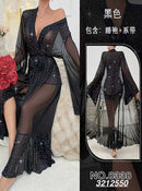 Night Glow 3 Piece Robe-2