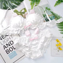 Comfortable Cute Little White Rabbit Lolita Soft Cotton Bra & Panty Set-4