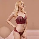 Soft Padded Lace Bra Set-1