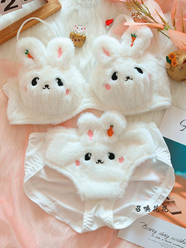Cute Bunny Anime Soft Push-up Set
