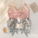 Sexy Butterfly Embroidery Bra-7