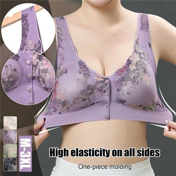 Front Open Comfort Push-Up Anti-Sagging Everyday Bra