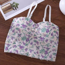 Floral Lace Backless Strap Top-1