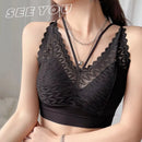 Wireless Lace Comfort Bra-4