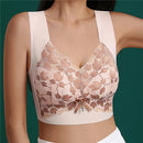 Leaf Print Anti-Sagging Bra-3