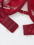 Luxury Floral Embroidery Lingerie Set-6