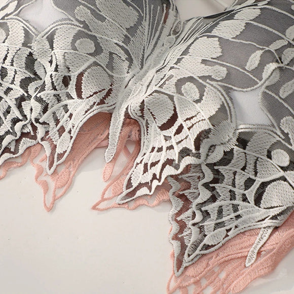Sexy Butterfly Embroidery Bra